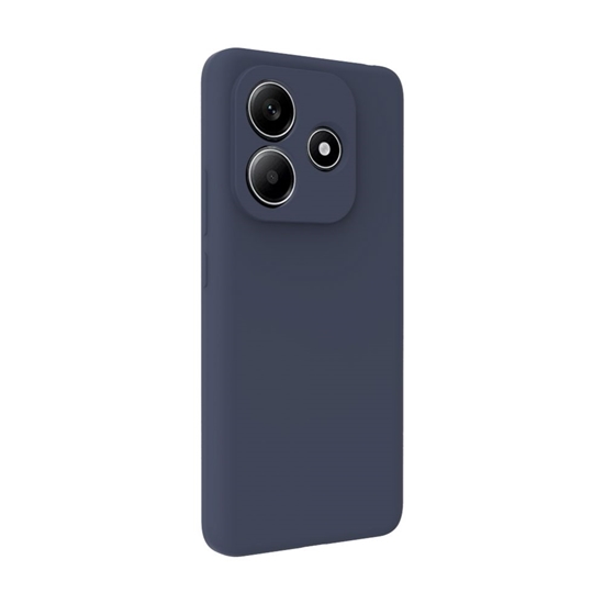 Picture of Evelatus Xiaomi Redmi Note 14 Premium Magnetic Soft Touch Silicone Case Dark Blue