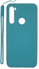 Picture of Evelatus Xiaomi Xiaomi Redmi Note 8 / Redmi Note 8 2021 Soft Touch Silicone Case with Strap Blue