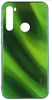 Изображение Evelatus Xiaomi Xiaomi Redmi Note 8 / Redmi Note 8 2021 Water Ripple Full Color Electroplating Tempered Glass Case Green