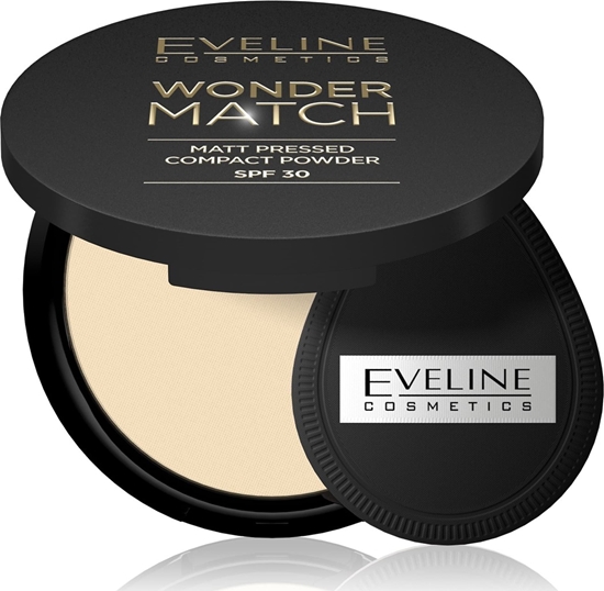 Изображение EVELINE KOLOROWKA EVELINE Wonder Match Matujcy Puder prasowany SPF30 nr 01  8 g