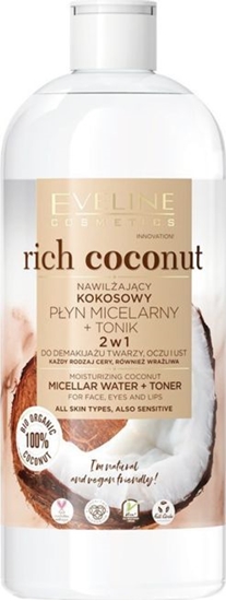 Picture of Eveline Rich Coconut kokosowy pyn micelarny + tonik 2w1 500ml