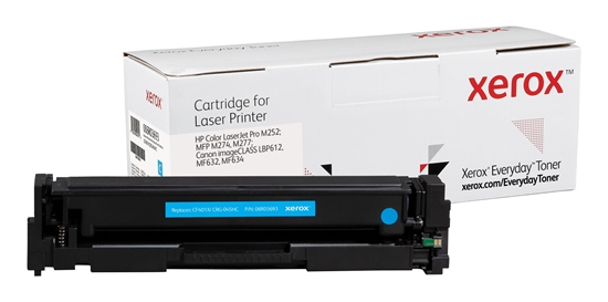 Изображение Everyday (TM) Cyan Toner by Xerox compatible with HP 201X (CF401X/ CRG-045HC)