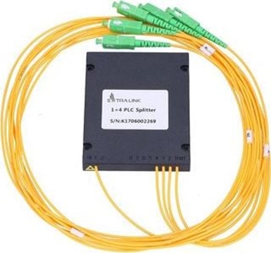 Picture of ExtraLink EXTRALINK 1:4 PLC SPLITTER SC/APC 2.0MM 1.5M G657A ABS MODULE