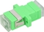 Attēls no ExtraLink EXTRALINK ADAPTER SC/APC SM SIMPLEX GREEN TRANSPARENT DUST CAPS