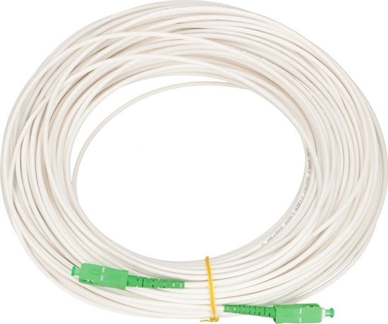 Picture of ExtraLink EXTRALINK PATCHCORD SC/APC-SC/APC SM G657A2 SIMPLEX 3.0MM 30M LSOH WHITE