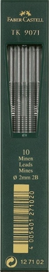 Picture of Faber-Castell FABER-CASTELL Fallmine TK 9071 2B 2 mm 10St.