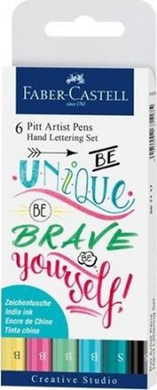 Picture of Faber-Castell Zestaw do kaligrafii 6 kolorów