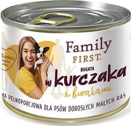 Picture of Family First FamilyFirst Bogata w kurczaka+buraki small 200g