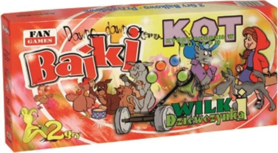Picture of Fan Games Gra planszowa Kot w butach Wilk 2w1