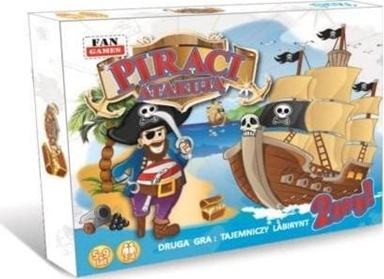 Picture of Fan Games Gra planszowa Piraci atakuj i Labirynt