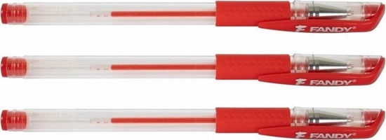 Изображение FANDY Dugopis elowy Fandy czerwony (12szt)