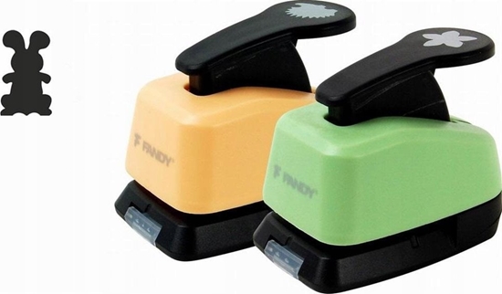 Изображение FANDY Dziurkacz ozdobny 16mm królik MIX