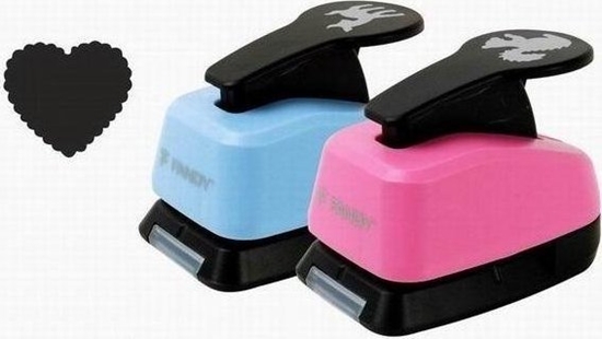 Picture of FANDY Dziurkacz ozdobny 25mm serce MIX