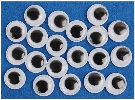 Picture of FANDY Ruchome oczka owal 20mm 12szt