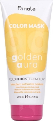 Attēls no Fanola Color Mask maska koloryzujca do wosów Golden Aura 200ml