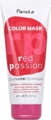 Attēls no Fanola Color Mask maska koloryzujca do wosów Red Passion 200ml