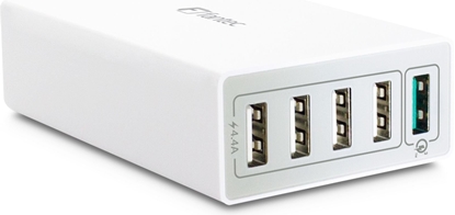 Изображение FANTEC QC3-A51 Quick Charge 3.0 40W 5 USB Ports white