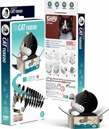 Picture of Fat Brain Toys Kotek Tuxedo Eugy Eko* Ukadanka 3D