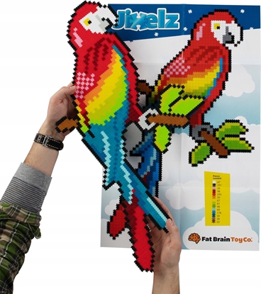 Изображение Fat Brain Toys Puzzelki pixelki Jixelz 1500 - W powietrzu