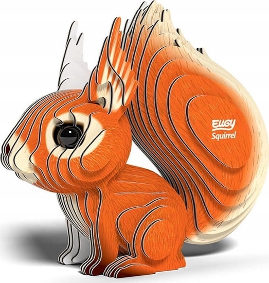 Изображение Fat Brain Toys Wiewiórka Pospolita Eugy. Eko Ukadanka 3D