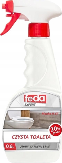 Picture of Feda Pyn Do Toalet WC 600ml Do Mycia Czyszczenia Czysta Toaleta Feda