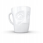 Attēls no FIFTYEIGHT Henkelbecher 350ml - Verdutzt weiß