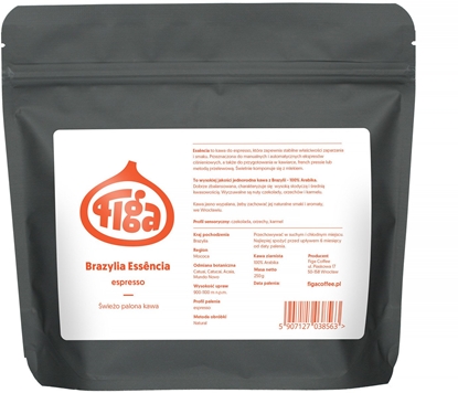 Attēls no Kawa ziarnista Figa Coffee Brazylia Essencia Espresso 250 g