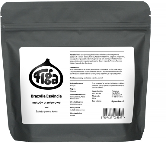 Picture of Kawa ziarnista Figa Coffee Brazylia Essencia Filter 250 g