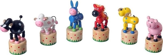 Picture of Figurka Askato Drewniane zwierztko z uginajcymi si nogami (459215)