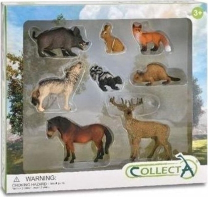 Picture of Figurka Collecta Zestaw lene zwierzta 8 el.