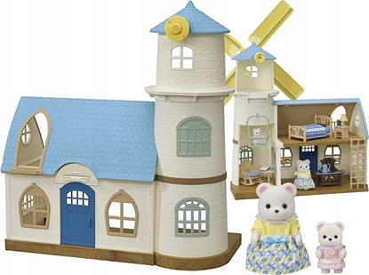 Picture of Figurka Epoch Sylvanian Families - Myn z niebieskim dachem (5630)
