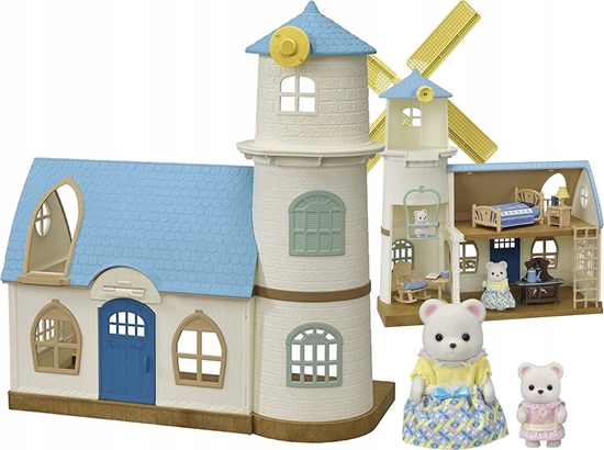 Picture of Figurka Epoch Sylvanian Families - Myn z niebieskim dachem (5630)