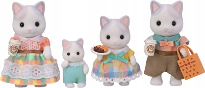 Изображение Figurka Epoch SYLVANIAN kocia rodzinka latte 05738