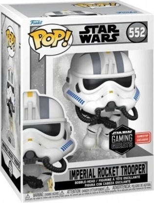 Изображение Figurka Funko Pop FUNKO Star Wars: Battlefront POP! Vinyl Figure Imperial Rocket Trooper Special Edition 9 cm