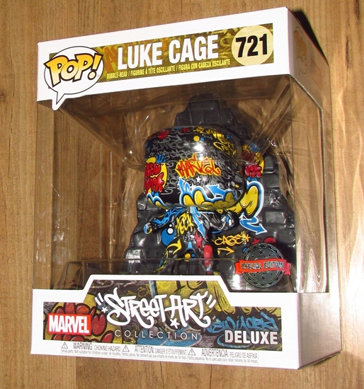 Picture of Figurka Funko POP! 721: Marvel Deluxe Street Art Collection - Luke Cage (EB Exclusive)