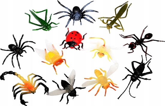 Picture of Figurka Hipo Insekty 12szt w worku