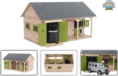 Изображение Figurka Hipo Stajnia z dwoma boksami 1:32 (610249)