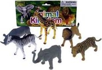 Picture of Figurka Hipo Zwierzeta dzikie 10cm 6szt