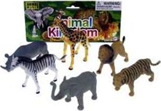 Picture of Figurka Hipo Zwierzeta dzikie 10cm 6szt