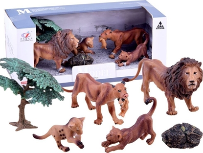 Picture of Figurka Jokomisiada Zestaw zwierzt Safari - Lew, lwica (ZA2990 B)