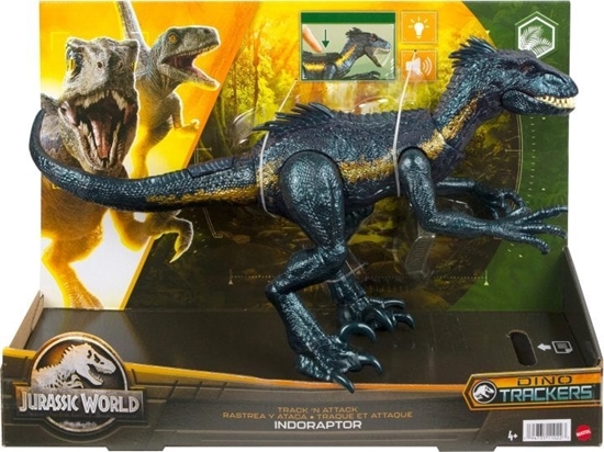 Изображение Figurka Mattel Jurassic World Indoraptor Superatak Figurka wiata i dwiki (SIOC) HKY12