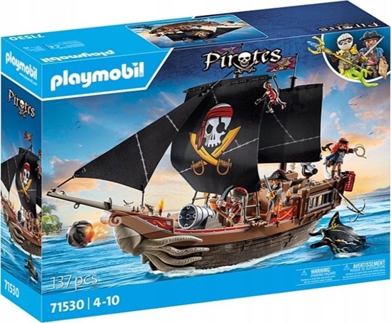 Picture of Figurka Playmobil Zestaw z figurkami Pirates 71530 Duy statek piracki