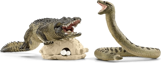 Picture of Figurka Schleich Schleich Wild Life Danger in the swamp, play figure