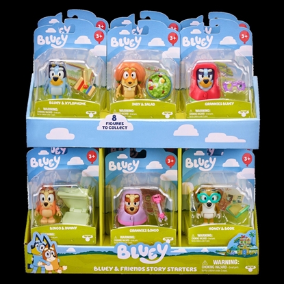 Attēls no Figurka Tm Toys Figurka Bluey 1pak Pocztek zabawy mix