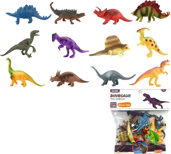 Изображение Figurka Trifox DINOZAURY 12 SZTUK