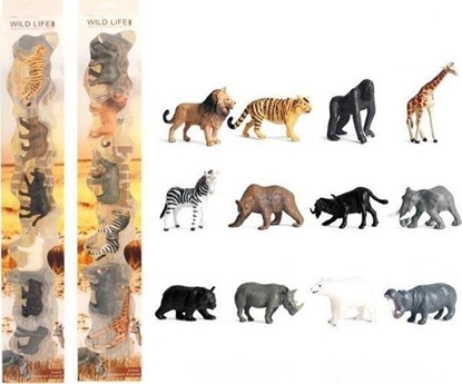 Picture of Figurka Trifox Zwierzta ZOO 6szt