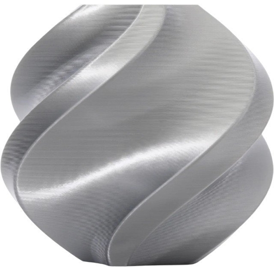 Изображение Filament Bambu Lab PLA Silk+ 1,75mm 1kg - w zestawie z wielorazow szpul - Silver}