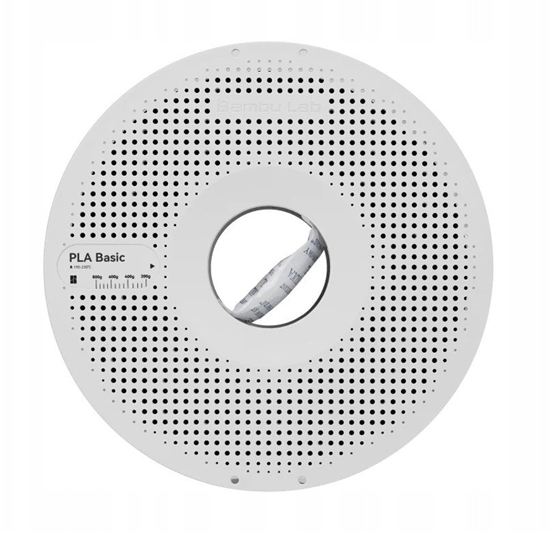 Picture of Filament Bambu Lab PLA Translucent 1,75mm 1kg - w zestawie z wielorazow szpul - Teal}