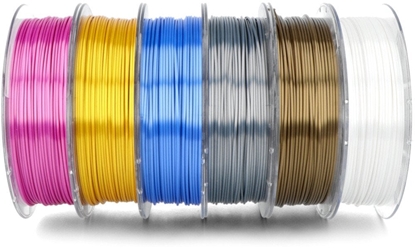 Изображение Devil Design Filament Startpack PLA 1,75mm - zestaw 6x0,33kg - Silk}
