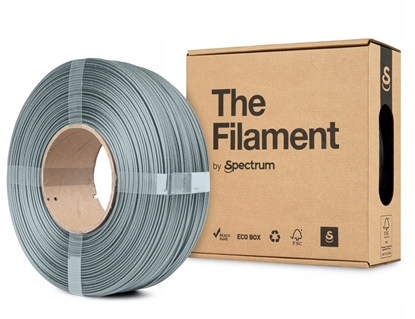 Attēls no Filament Spectrum Refill PETG CF 1,75mm 1kg - Grey}